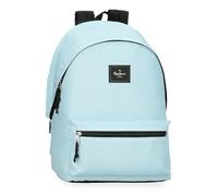 Pepe Jeans Aris Rucksack für Laptop, Doppelfach, tragbar, 31 x 44 x 17,5 cm, Schulrucksack, Polyester, von Joumma Bags, hellblau, Talla única, Tagesrucksa