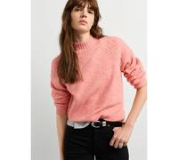 Pepe Jeans Strickpullover ASHLEY PERKINS Damen Gr. S, rosa (coral peach pink), hochgeschlossen
