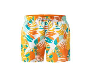 Pepe Jeans Badeshorts Herren Mikrofaser grün gemustert, M