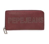 Pepe Jeans Bera Geldbörse, Violett, 19,5 x 10 x 2 cm, Kunstleder, von Joumma Bags