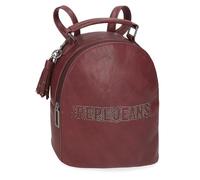 Pepe Jeans Bera lässiger Rucksack, Violett, 22 x 25 x 10 cm, Kunstleder, von Joumma Bags