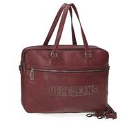 Pepe Jeans Bera Laptoptasche, Violett, 40 x 30 x 5 cm, Kunstleder von Joumma Bags
