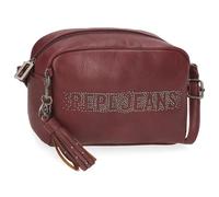 Pepe Jeans Bera Umhängetasche, Violett, 21 x 15 x 9 cm, Kunstleder, von Joumma Bags
