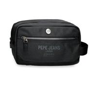 Pepe Jeans Berwick Nececer, anpassungsfähig, Schwarz, 26 x 16 x 12 cm, PU und Polyester 4, 99L von Joumma Bags