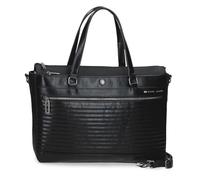 Pepe Jeans Biker, Kulturbeutel, Umhängetaschen, perfekt zum Organisieren, mehrere Fächer von Joumma Bags, Schwarz, Bolso PC, PC-Tasche