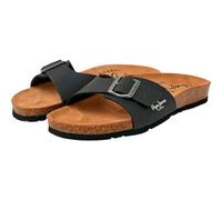 Pepe Jeans Bio M Single Kansas, Sandale, Black (Black),