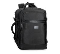 Pepe Jeans Blackmore, lässige Rucksäcke, Reisetaschen, aus Polyester und Kunstlederdetails, breite, ergonomische und gepolsterte Schultergurte, die sich perfekt an den Rücken anpassen. Von Joumma Bags