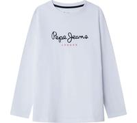 Pepe Jeans Boy's New Herman T-Shirt, Weiß (Weiß), 8, Weiß (Weiß), 8 Jahre