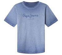 Pepe Jeans Boy's Reed T-Shirt, Blau (Beat Blue), 16