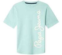 Pepe Jeans Jungen Waldo T-Shirt, Blau (Aquablau), 14 Jahre