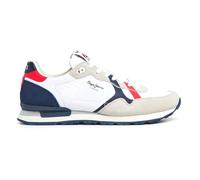 Pepe Jeans Herren Brit Road M Sneaker, Weiß (Weiß), 7