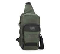 Pepe Jeans Bromley 24 Schultertasche Hellgrün 16x31x5. 5 cm Polyester von Joumma Bags