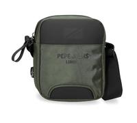 Pepe Jeans Bromley Kleine Umhängetasche Grün 15x19,5x6 cm Polyester, grün, Talla única, Kleine Umhängetasche