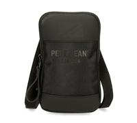Pepe Jeans Bromley Kleine Umhängetasche Schwarz 10,5x18x2 cm Polyester, Schwarz, Talla única, Kleine Umhängetasche