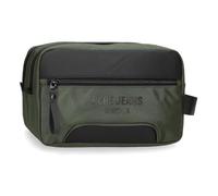 Pepe Jeans Bromley, Rucksäcke, Kabinentaschen, Umhängetaschen von Joumma Bags, Polyester, verschiedene Größen, Schwarz, Grün, Rot, Grau, Polyester., grün, Talla única, Kulturbeutel