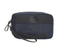 Pepe Jeans Bromley Handtasche, Blau, 24,5 x 15 x 6 cm, Polyester, von Joumma Bags, blau, Talla única, Handtasche