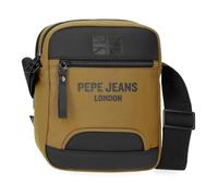Pepe Jeans Bromley Umhängetasche gelb 17 x 22 x 7,5 cm Polyester by Joumma Bags, gelb, Talla única, Umhängetasche