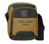 Pepe Jeans Bromley Umhängetasche mittelgroß, gelb, 17 x 22 x 8 cm, Polyester, von Joumma Bags, gelb, Talla única, Mittelgroße Umhängetasche