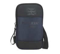 Pepe Jeans Bromley Umhängetasche klein, blau, 10,5 x 18 x 2 cm, Polyester von Joumma Bags, blau, Talla única, Kleine Umhängetasche
