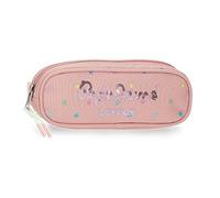 Pepe Jeans Carina Rosa Federmäppchen 22x7x3 cm Polyester