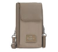 Pepe Jeans Christine Umhängetasche klein, Beige, 11 x 20 x 4 cm, Polyester, mit Details aus Kunstleder von Joumma Bags, Beige, Talla única, Kleine Umhängetasche