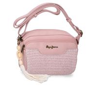 Pepe Jeans Clara Umhängetasche, Einheitsgröße, Rosa, Eine Größe passt Allen, Umhängetasche