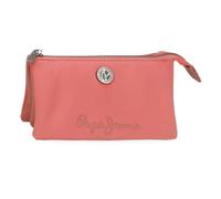 Pepe Jeans Corin Geldbörse mit DREI Fächern, Rosa, 17,5 x 9,5 x 2 cm, Polyester und PU von Joumma Bags, Rosa, Talla única, Geldbörse mit DREI Fächern