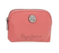Pepe Jeans Corin Geldbörse Rosa 11,5 x 8,5 x 1,5 cm Polyester und PU by Joumma Bags, Rosa, Talla única, Geldbörse