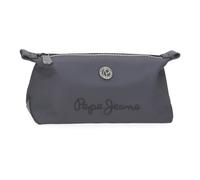 Pepe Jeans Corin Kulturbeutel, grau, 20,5 x 11,5 x 7,5 cm, Polyester und PU, 1,77 l, von Joumma Bags, grau, Talla única, Kulturbeutel