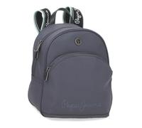 Pepe Jeans Corin lässiger Rucksack, grau, 21 x 27,5 x 10 cm, Polyester und PU, 5,78 l von Joumma Bags, grau, Talla única, Lässiger Rucksack