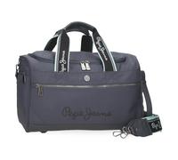 Pepe jeans Corin Reisetasche, grau, 40 x 25 x 20 cm, Polyester und PU, 20 l, von Joumma Bags, grau, Talla única, Reisetasche