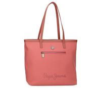Pepe Jeans Corin Tragetasche 39,6 cm (15,6 Zoll), Rosa, 34 x 32 x 14 cm, Polyester und PU von Joumma Bags, Rosa, Talla única, Tragetasche