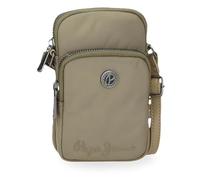 Pepe Jeans Corin Umhängetasche, Grün, 11 x 17,5 x 4 cm, Polyester und PU von Joumma Bags, grün, Talla única, Umhängetaschen Handyhalterung