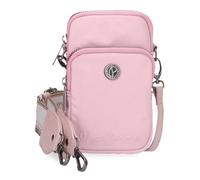 Pepe Jeans Corin Umhängetasche, Rosa, 11 x 17,5 x 4 cm, Polyester und PU von Joumma Bags, Rosa, Talla única, Umhängetaschen Handyhalterung