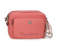 Pepe Jeans Corin Umhängetasche, Rosa, 25 x 18 x 7 cm, Polyester und PU by Joumma Bags, Rosa, Talla única, Umhängetasche
