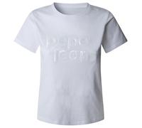 Pepe Jeans Damen Aria T-Shirt, Weiß (Weiß), L