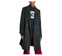 Pepe Jeans Damen Beth Baby Jacke, Grau (Dunkelgrau meliert), 46