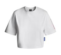 Red Bull Racing x Pepe Jeans Boxy Crop Damen T-Shirt weiß - L