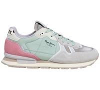 Pepe Jeans Damen Brit Glen W Sneak, Grau Hellgrau, 42 EU