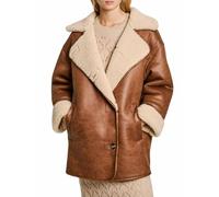 Pepe Jeans Damen Carla Baby Jacke, Braun (Erdbraun), 36