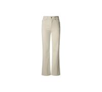 Pepe Jeans Damen Cordhose mit hoher Taille, ausgestellt, WILLA, Beige (Oyster White), 26W / 32L, Beige (Oyster White), 26 W/32 L