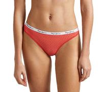 Pepe Jeans Damen Dot 3P Thong, Red (Red), S
