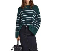 Pepe Jeans Damen Ellison Pullover Sweater, Green (Regent Green), M