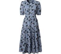 Pepe Jeans Damen Eva Kleid, Blau (Stahlblau), M