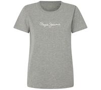 Pepe Jeans Damen Fiore T-Shirt, Grau (Marl Grey), M