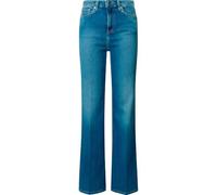 Slim-fit-Jeans PEPE JEANS "FLARE HW" Gr. 30, Länge 32, blau (medium used) Damen Jeans (11729135-30) medium used