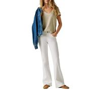 Pepe Jeans Damen Flare Jeans MW Venus Jeans, Weiß (Denim-1CA), 32W / 32L