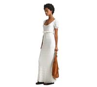 Pepe Jeans Damen Goldie Kleid, Weiß (Mousse White), M