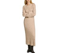 Pepe Jeans Hailey Langes Kleid Mit Langen ärmeln M Light Beige