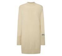 Pepe Jeans Damen Hazel Dress Kleid, Beige (Ecru White), L